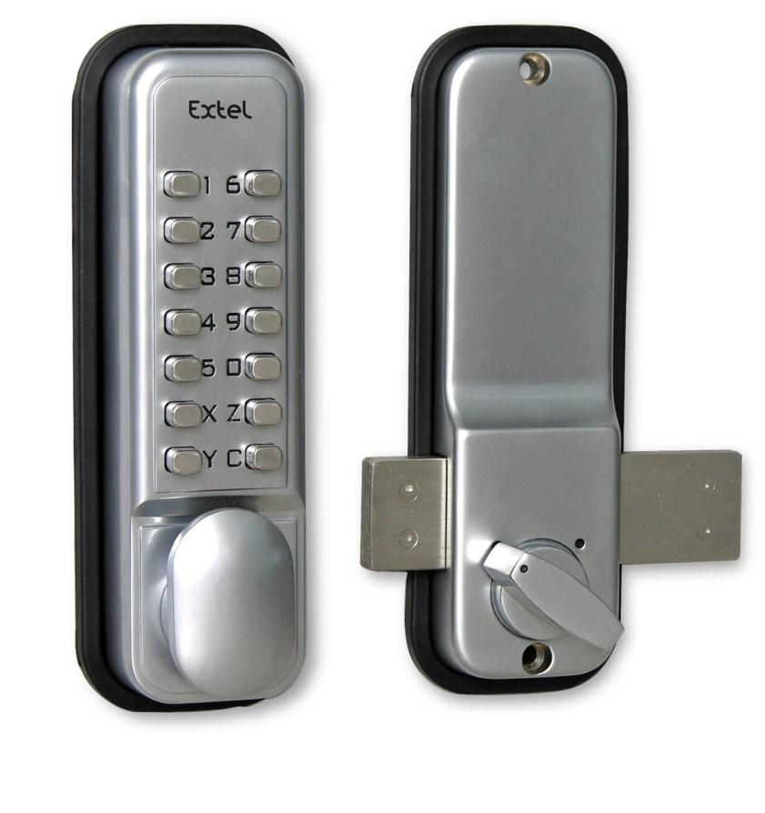 weca 109057 poignee de porte codee verrou - EXTEL