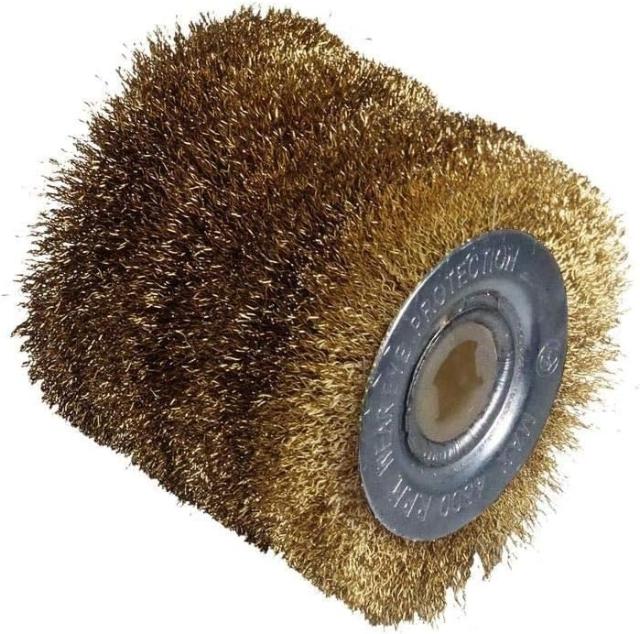 Brosse à fil laitonné de précision Ø60/L60mm