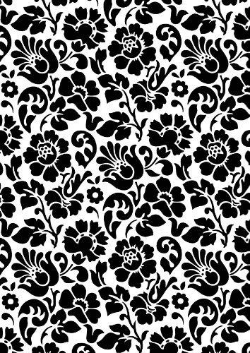 Adh roul deco barock noir 2m x 45cm