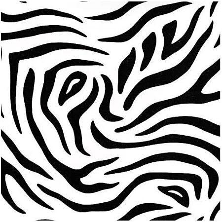 Adhésif décoratif déco Zebra 2mX0.45m