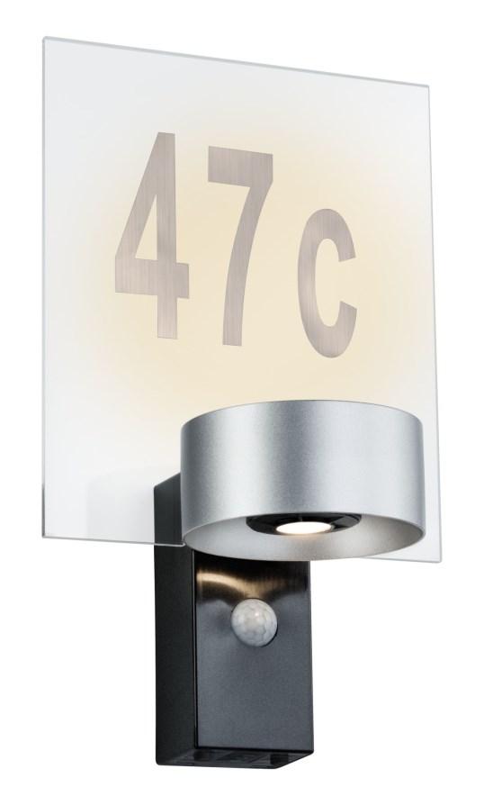 Outdoor House Cone IP44 2x510lm 3000K 230V 30-90° Arg Anthracite Alu Acryl or