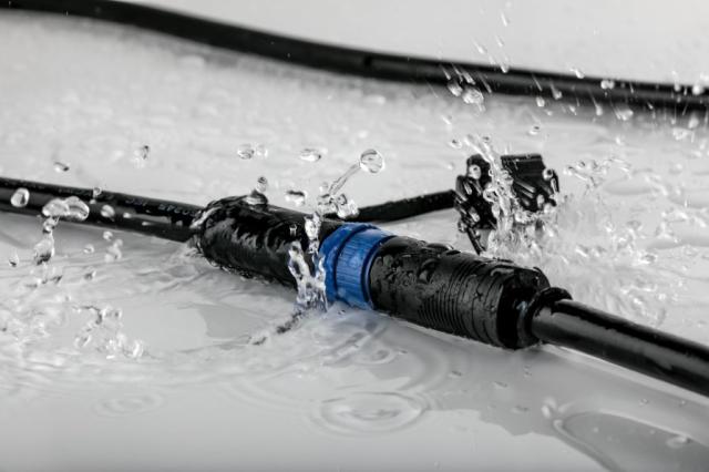 Extérieur Plug&Shine Cache transfo plastique anthracite 260mm