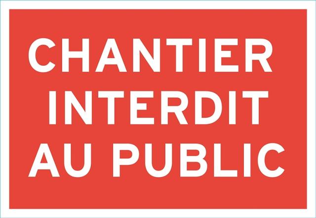 panneau de signalisation 