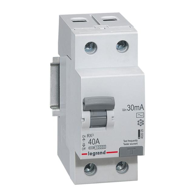 RX3 ID 2P 40A AC 30MA