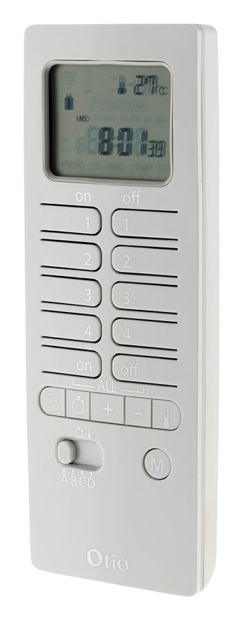 Télécommande programmable 16 canaux + fonction thermostat - OTIO