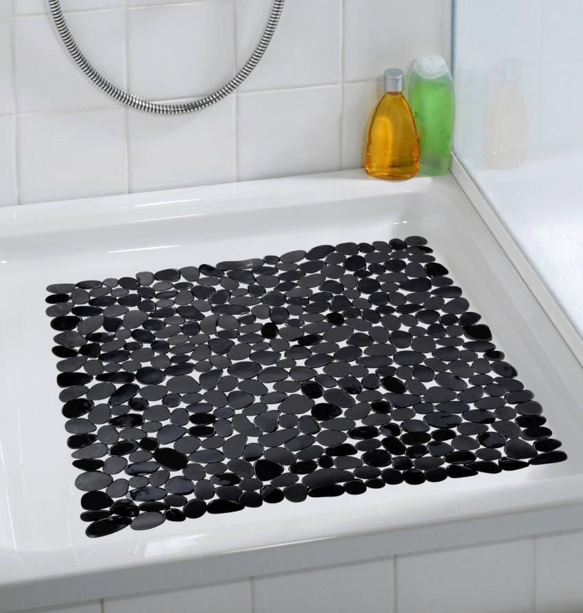 Tapis de bain 54x54 paradise noir