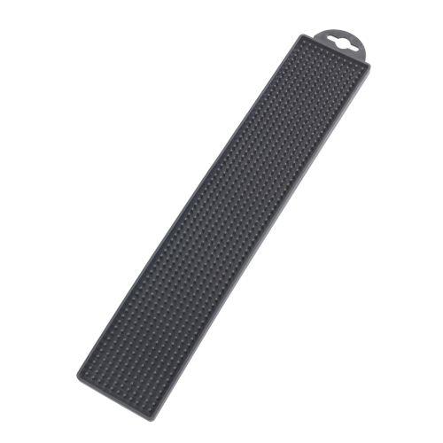 Tapis égouttoir slim noir 8x42cm