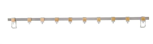 Barre de crédence  Premium 80cm 10 crochets - WENKO