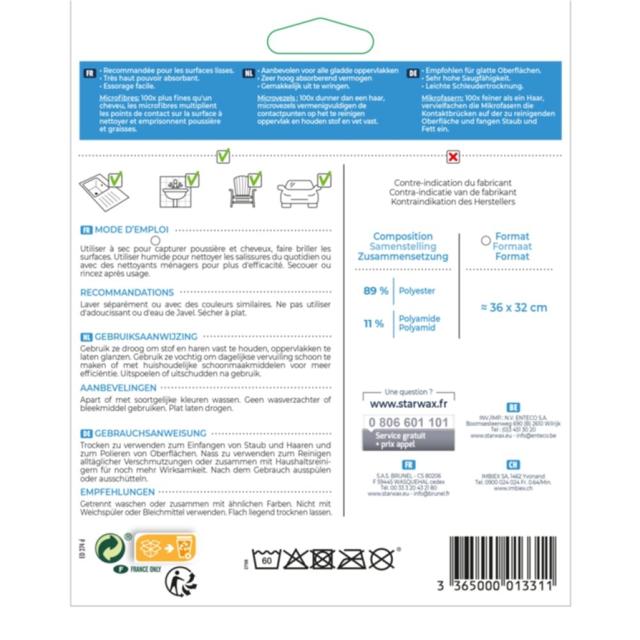 Lavette microfibre multi-usages - STARWAX