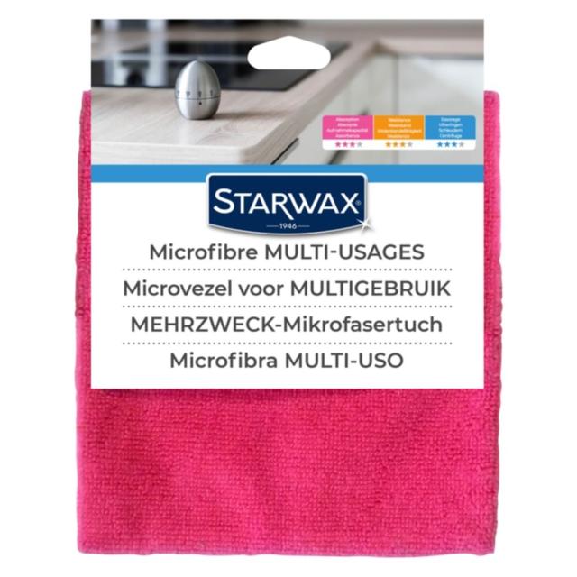 Lavette microfibre multi-usages - STARWAX