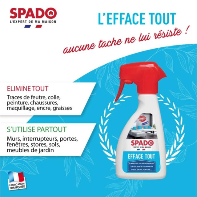 Nettoyant Efface-tout 250ml - SPADO