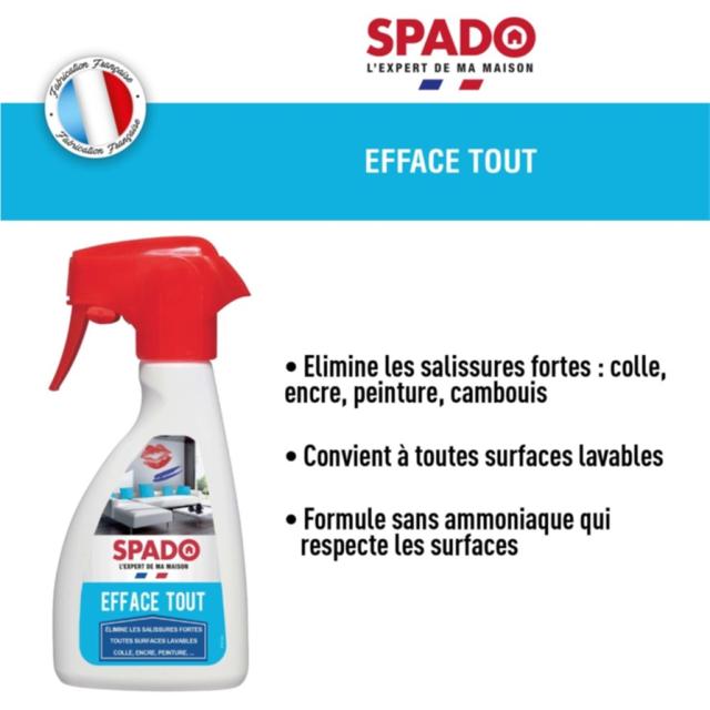 Nettoyant Efface-tout 250ml - SPADO