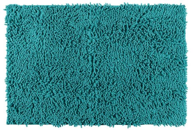 Tapis de bain chenille 50x80 cm verte