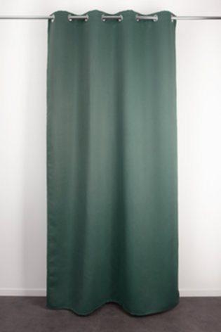 Rideau 140x240cm Occultant Ves Vert Foncé