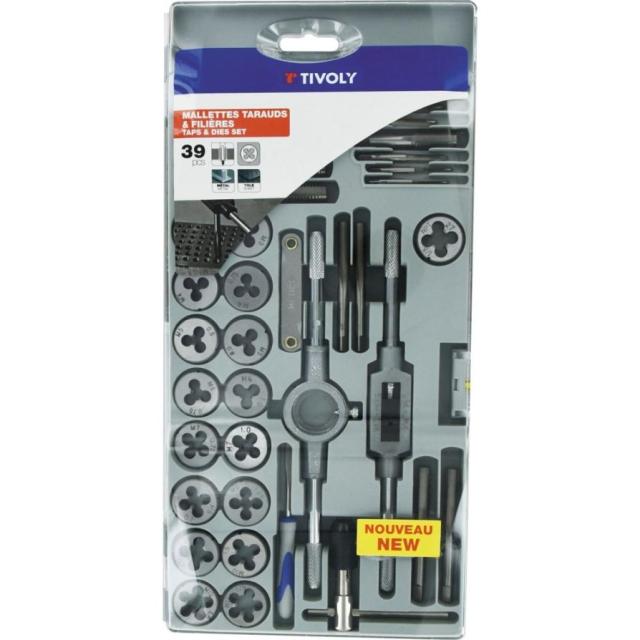 MALETTE MTF39 OUTILS TARAUDS/FILIERES