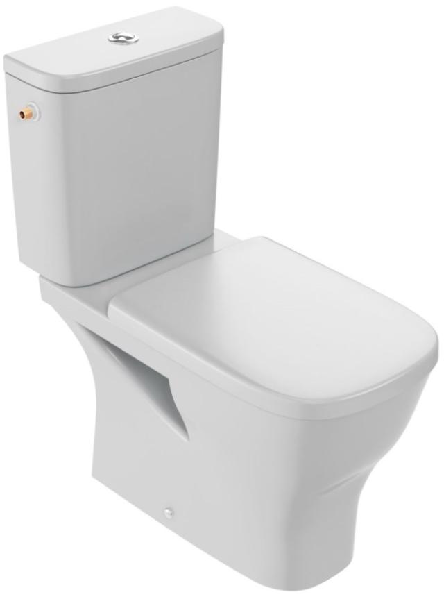 Pack WC Struktura Sortie Verticale Blanc - 3/6L conso