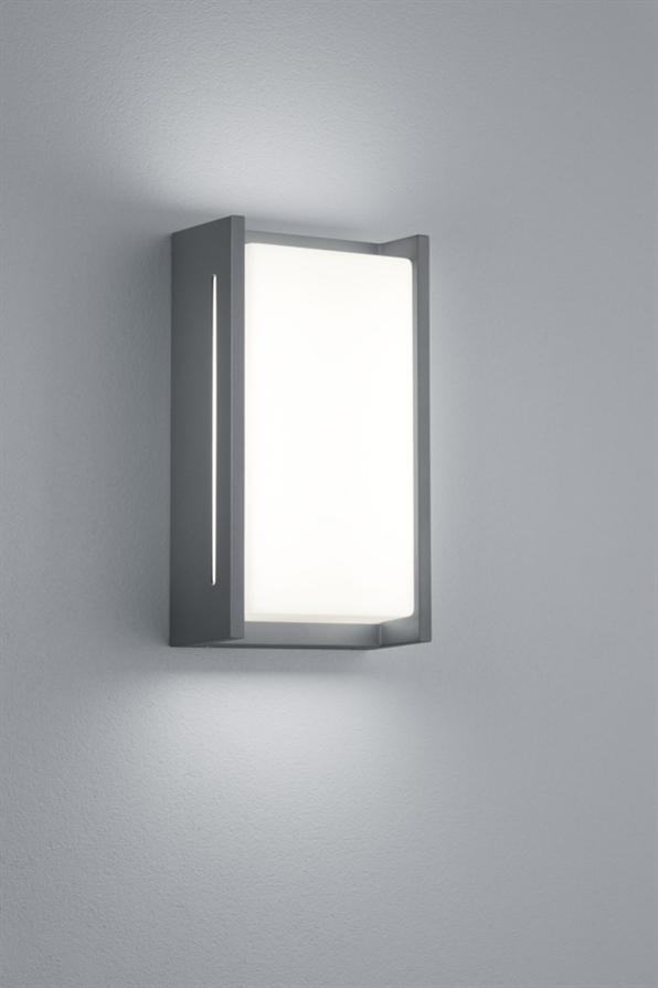 Applique murale d''extérieur Indus Anthracite H.23cm - TRIO
