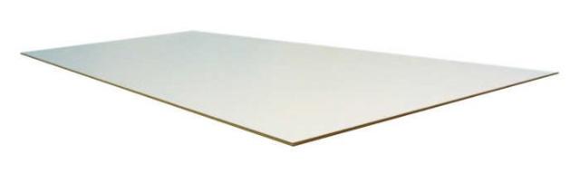 panneau medium blanc prédécoupé 3 mm 1200x400mm - SUP BOIS