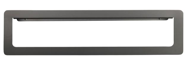 Porte-serviettes Montella 1 barre + Tablette anthracite - WENKO