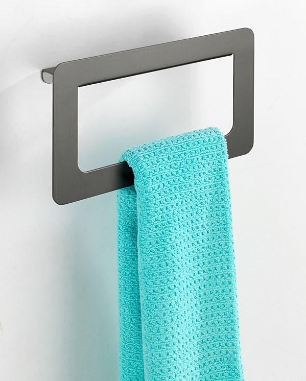 Anneau Porte-serviettes Montella anthracite - WENKO