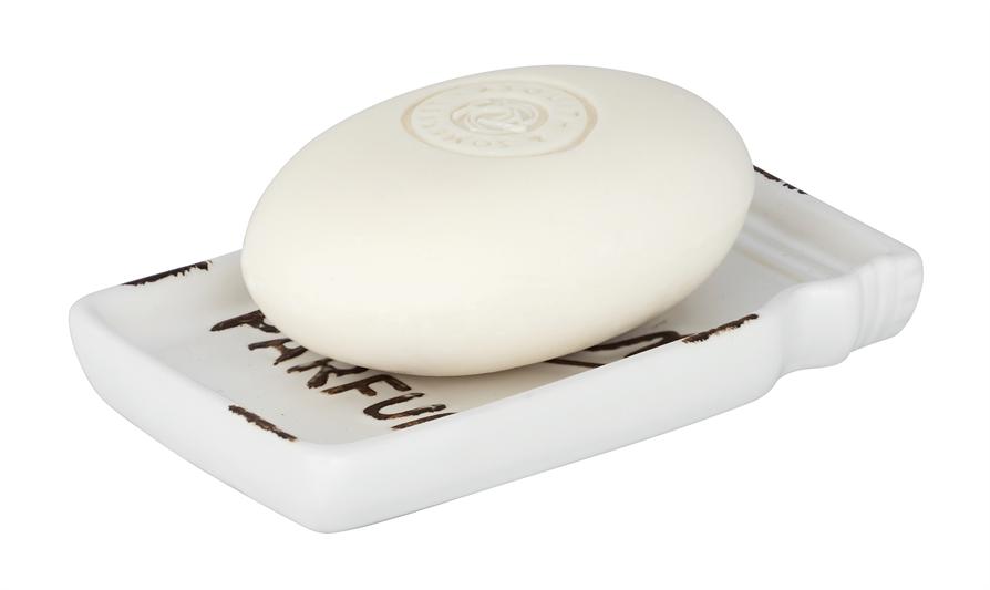 Porte savon lavars crème mat