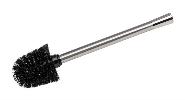 Brosse rechange inox 2tête+manche mat