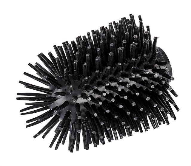 Brosse de silicone rechange noire ø75 mm