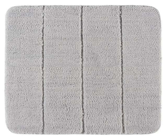 Tapis de bain Steps 55x65cm gris clair - WENKO