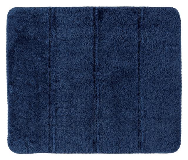 Tapis de bain Steps bleu marine 55x65cm - WENKO