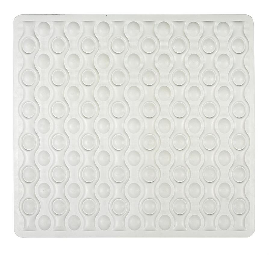 Tapis de douche rocha blanc 54x52 cm