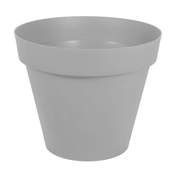 Pot toscane d.60cm gris beton