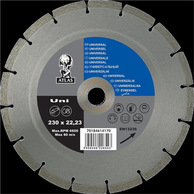 DISQUE DIAM ATLAS 230X22.2