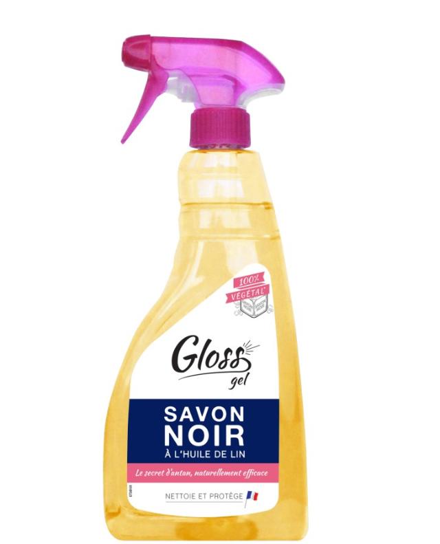 Gloss savon noir à l''huile de lin 750 ml