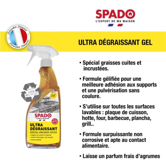 Ultra Dégraissant Gel 750ml - SPADO