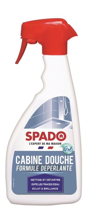 Nettoyant Spray Cabine de Douche Déperlant 500ml - SPADO