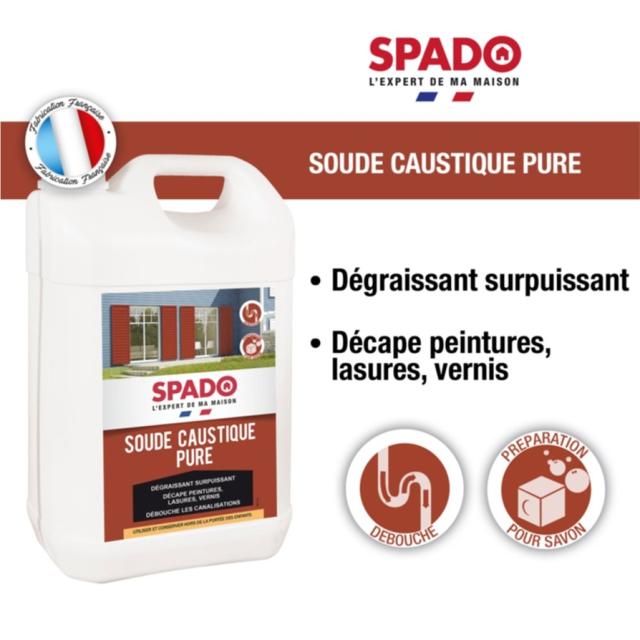 Soude Caustique Pure 4kg - SPADO
