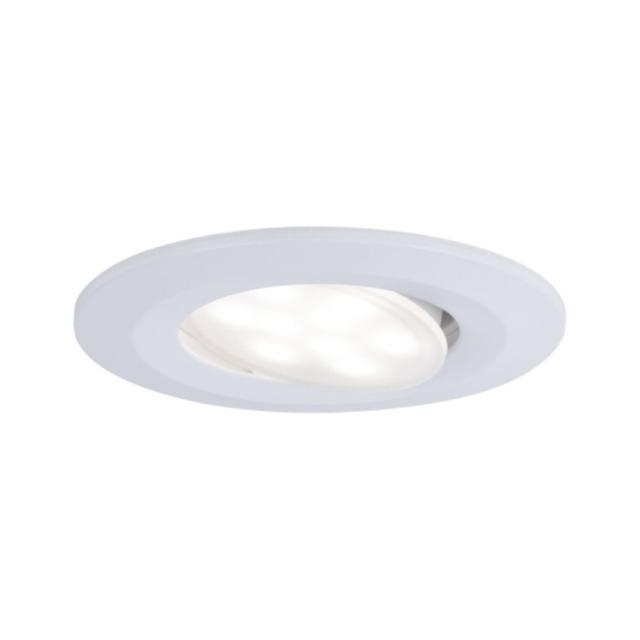 Encastré Calla LED orientable 30° D.90mm x3 6W 680lm 4000K blanc 230V BBC/IP65