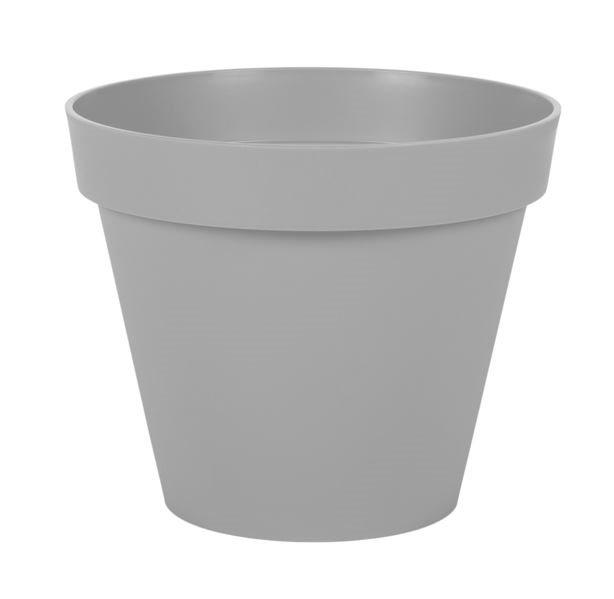 Pot Toscane Ø25cm 6L Gris Béton