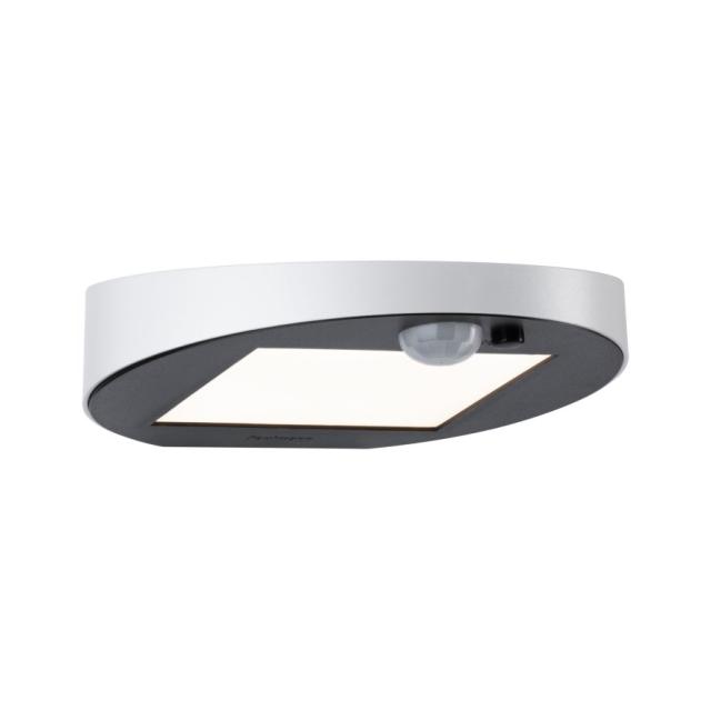 Extérieur solaire Applique Ryse 1,2W145lm 3000K détect mouv IP44 blanc
