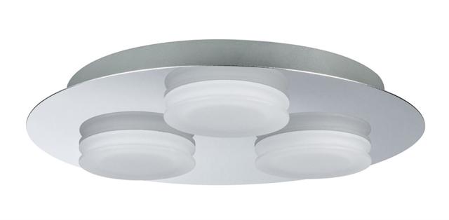 Plafonnier LED Doradus 3 x 4,7W Chrome 230V - PAULMANN