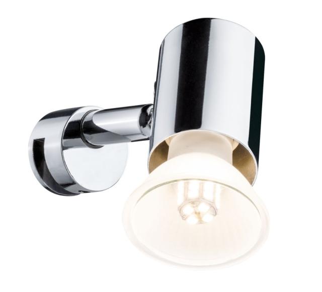 SDB Applique miroir Mintaka IP20 max1x20W GU10 métal chrome 230V