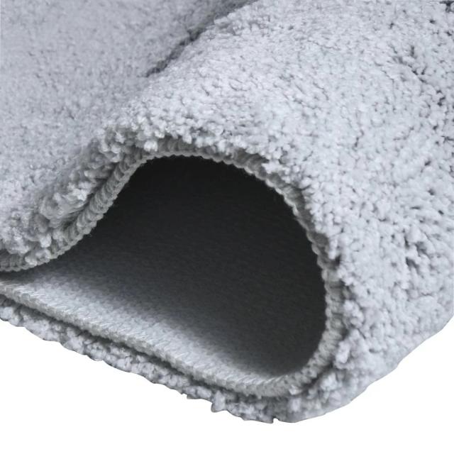 Tapis de bain 60x90 anela gris