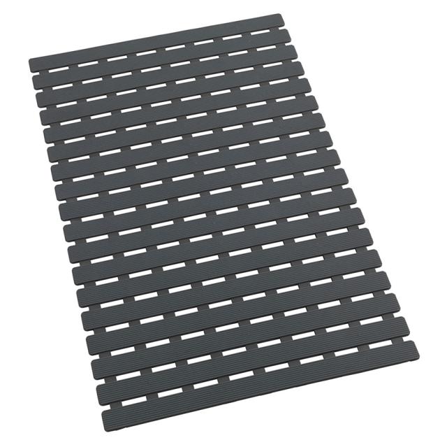 Tapis de bain arinos gris 63x40 cm