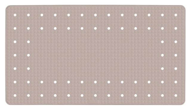 Tapis de bain mirasol 69x39 cm taupe