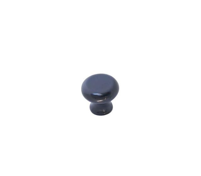 6 boutons meuble Plastique Noir ø32mm h28mm - B BEAUTY