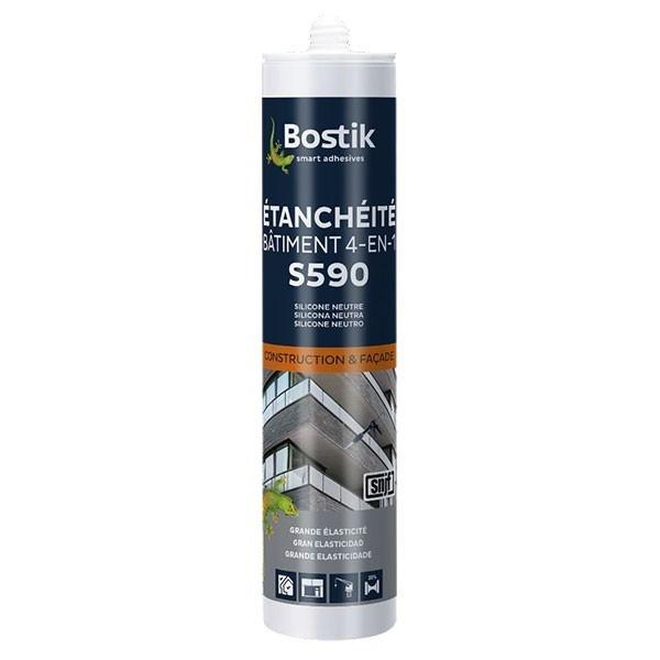 MASTIC BATIMENT S590 SF 4 EN 1 TRANSPARENT