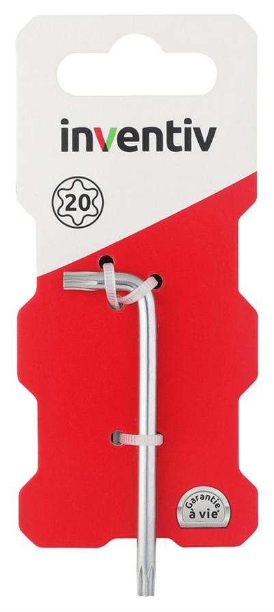 Clé torx 20mm chrome vanadium - INVENTIV