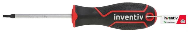 Tournevis tamper torx T10 chrome vanadium - INVENTIV