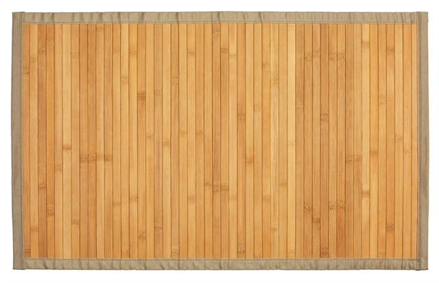 Tapis de bain bambou 50x80cm naturel