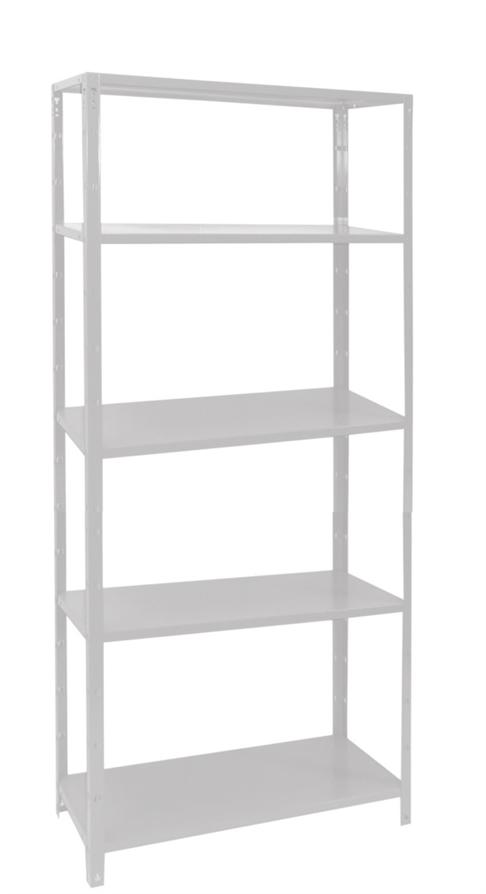 Etagère 5 tablettes 183 x 75 x 30 - INVENTIV